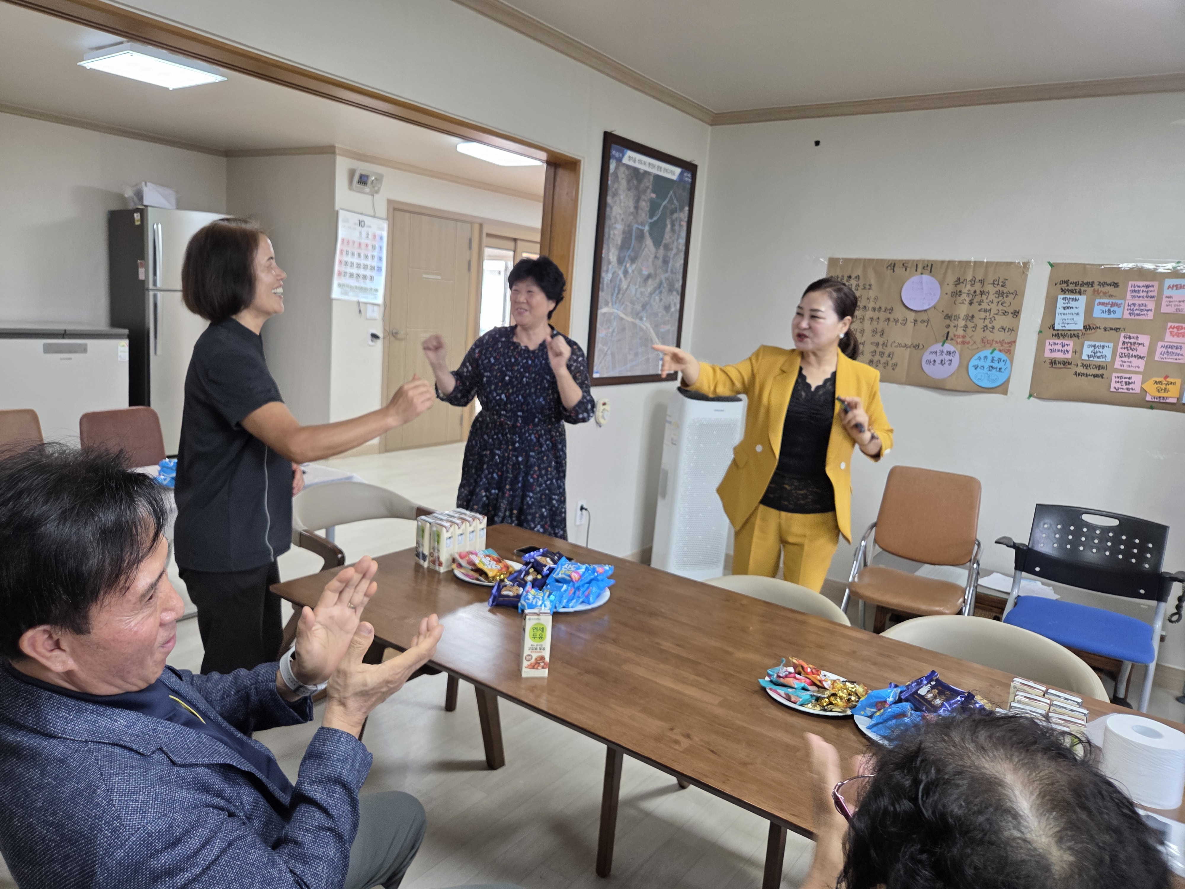 염치 석두1리 마을만들기사업 지역역량강화용역 문화복지프로그램 1회차 교육 진행